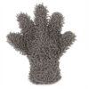 AutoStyle Dubbelzijdige Auto-Washandschoen - Grijs/Groen - Afbeelding 2