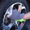 AutoStyle Dubbelzijdige Auto-Washandschoen - Grijs/Groen - Afbeelding 5